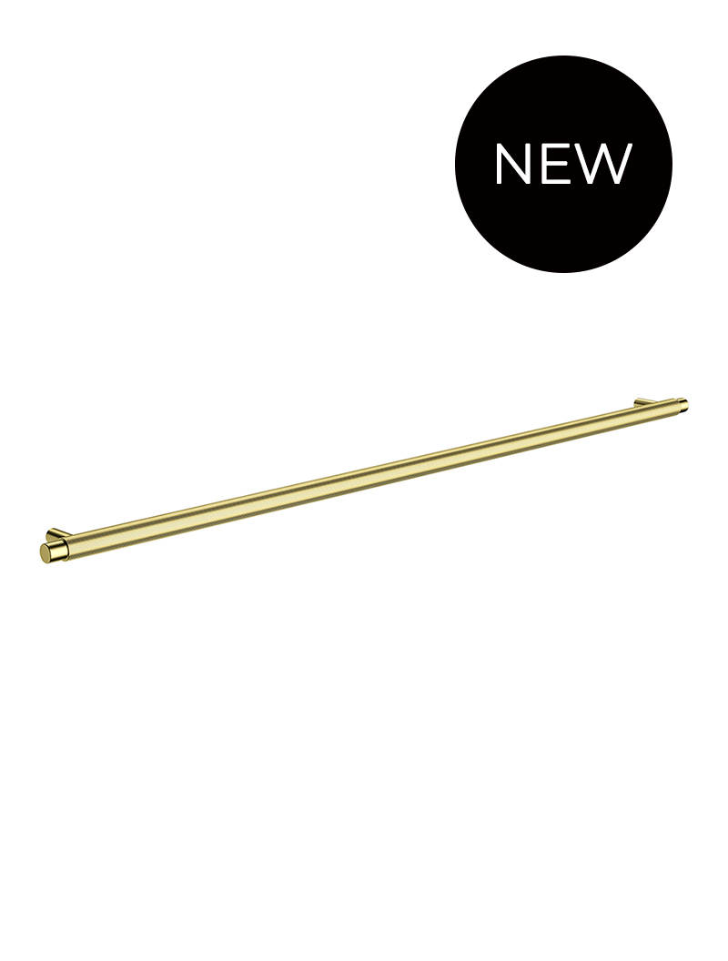 Öppen Round Pull 520mm Cabinet Handle (Linear Knurled) - PVD Tiger Bronze