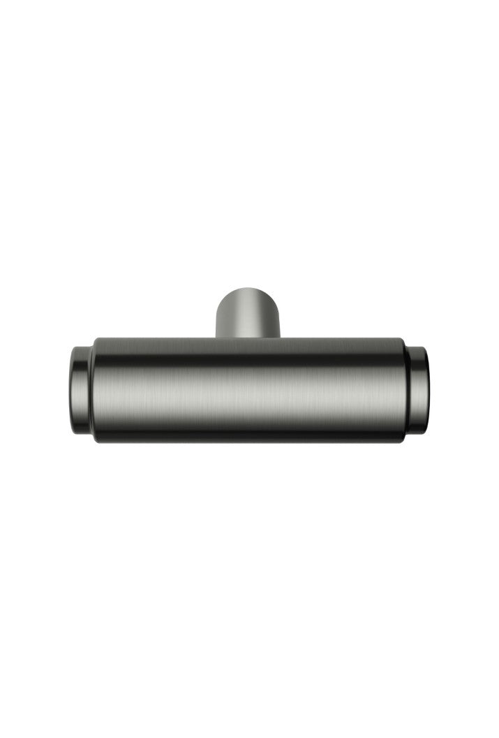 Öppen T-Pull Cabinet Handle (Brushed) - Shadow Gunmetal