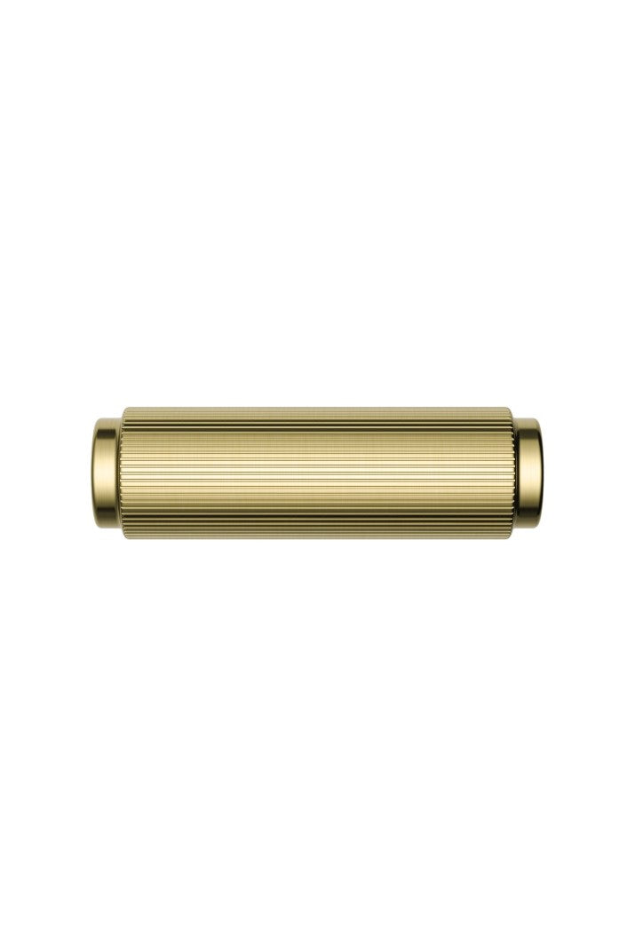 Öppen T-Pull Cabinet Handle (Linear Knurled) - PVD Tiger Bronze