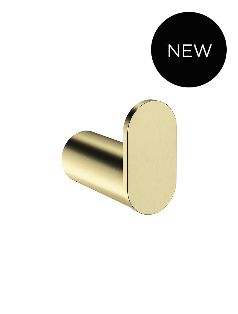 Curvaé Single Robe Hook - PVD Tiger Bronze