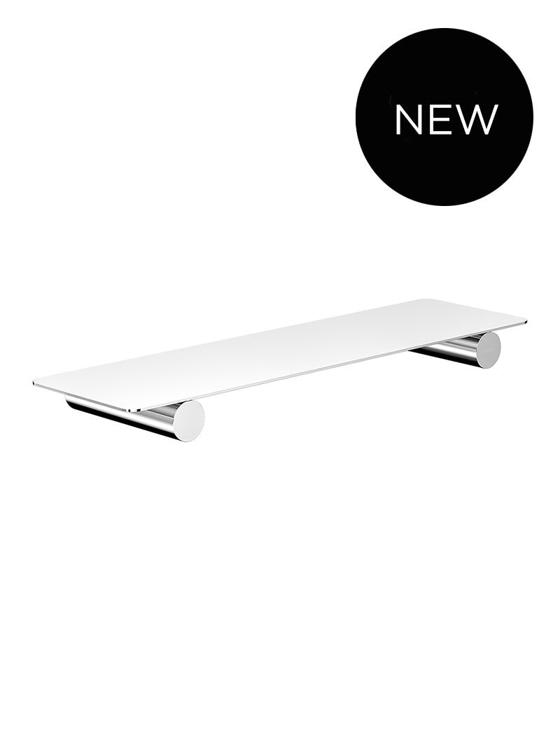 Curvaé Shower Shelf 400mm - Polished Chrome