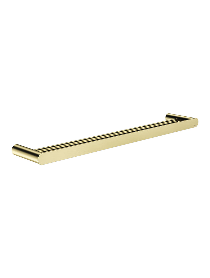 Curvaé Double Towel Rail 600mm - PVD Tiger Bronze