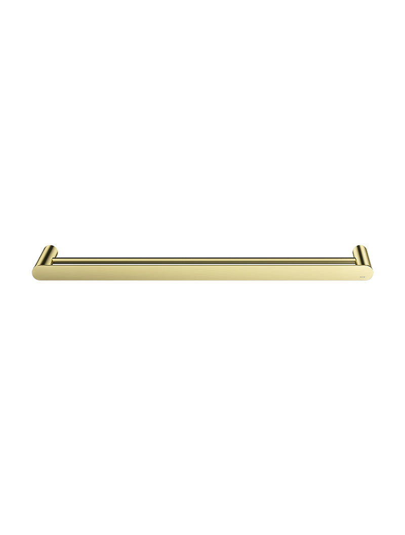 Curvaé Double Towel Rail 600mm - PVD Tiger Bronze