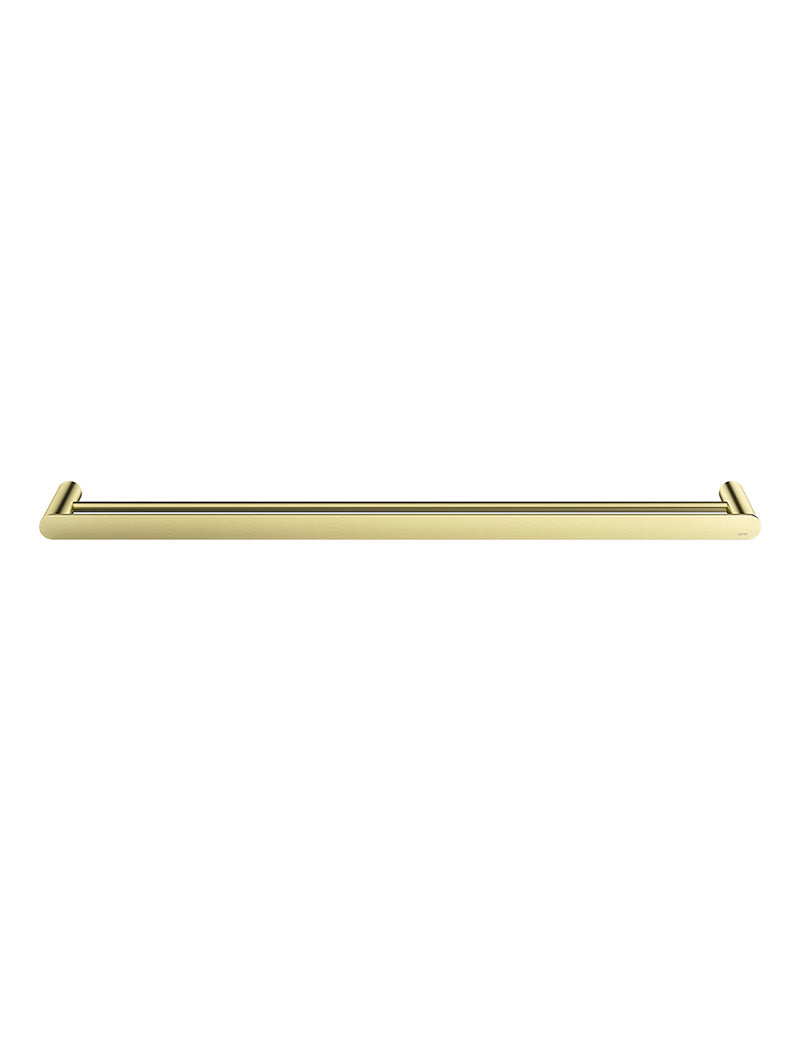 Curvaé Double Towel Rail 800mm - PVD Tiger Bronze