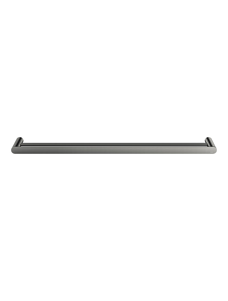 Curvaé Double Towel Rail 800mm - Shadow Gunmetal