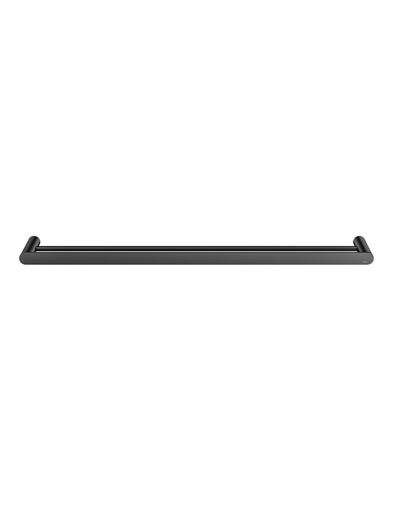 Curvaé Double Towel Rail 800mm - Matte Black