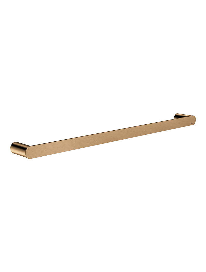 Curvaé Single Towel Rail 600mm - Lustre Bronze