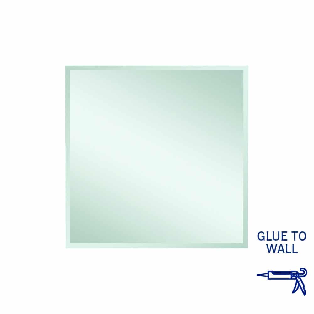 Montana Rectangle 25Mm Bevel Edge Mirror - 900X900Mm Glue-To-Wall
