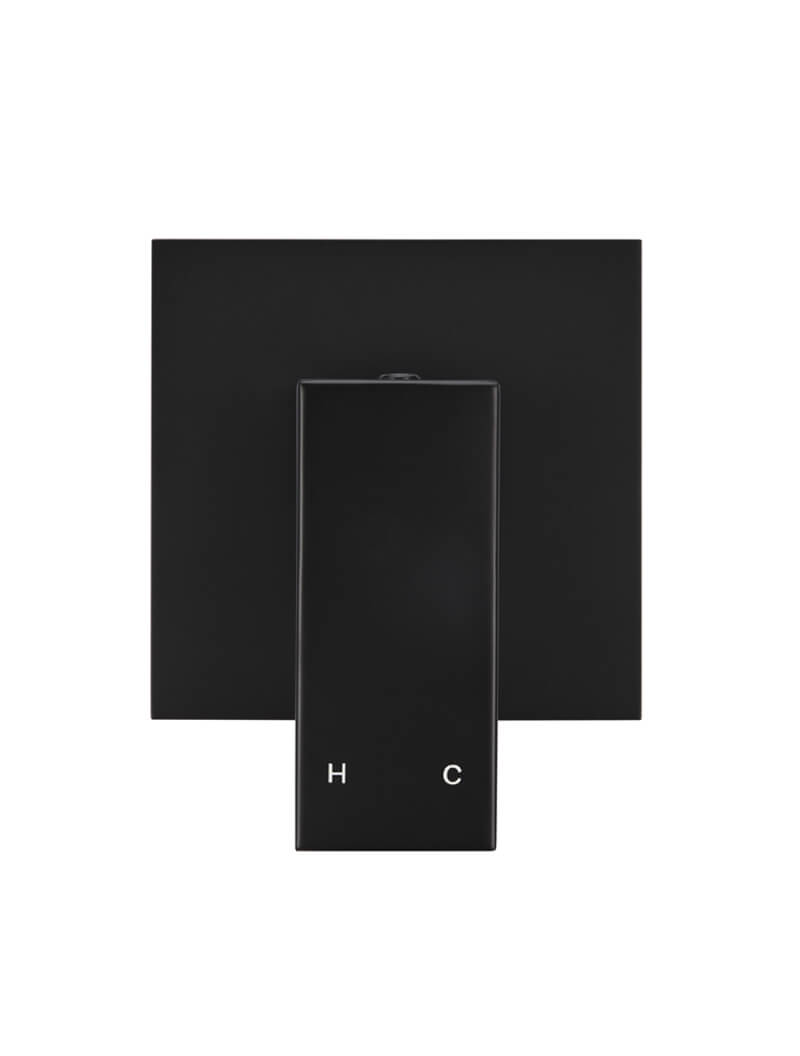 Square Wall Mixer - Matte Black