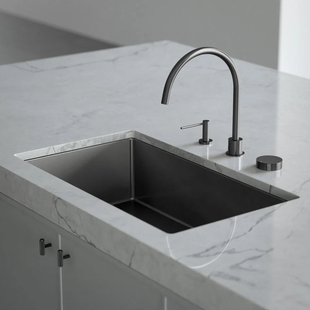 Meir Progressive mixer (in-wall body and Trim set)