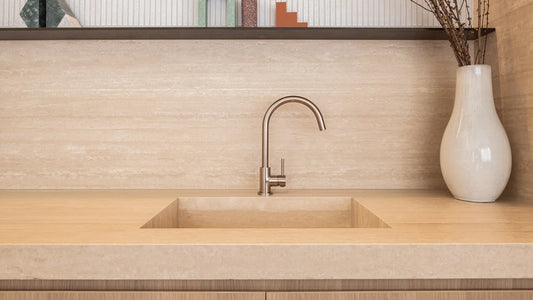 Meir Round Gooseneck Kitchen Mixer Tap