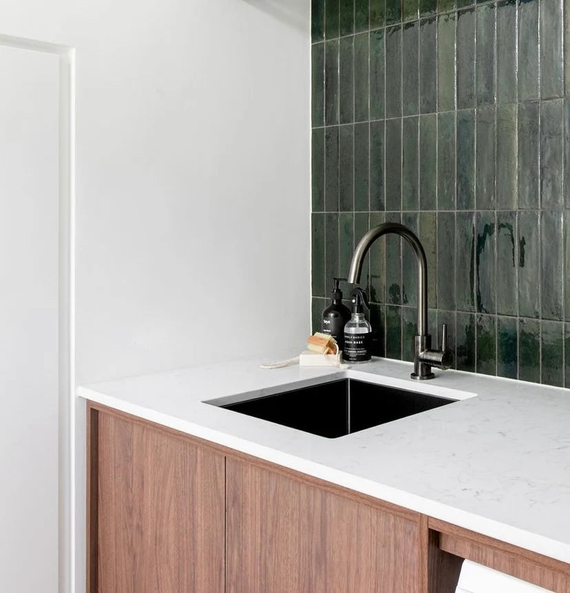Meir Round Gooseneck Kitchen Mixer Tap