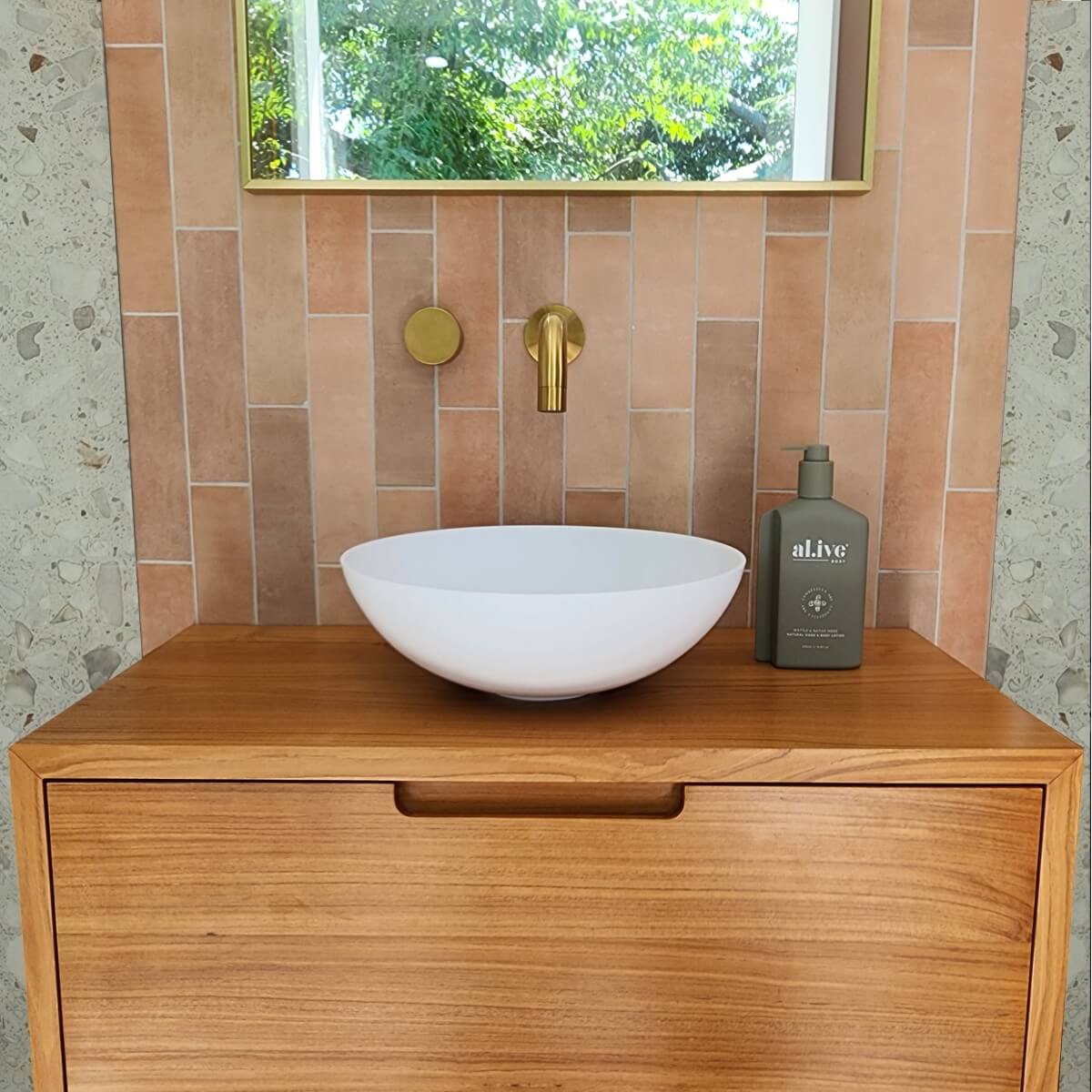 Rosa 330 Solid Surface Basin