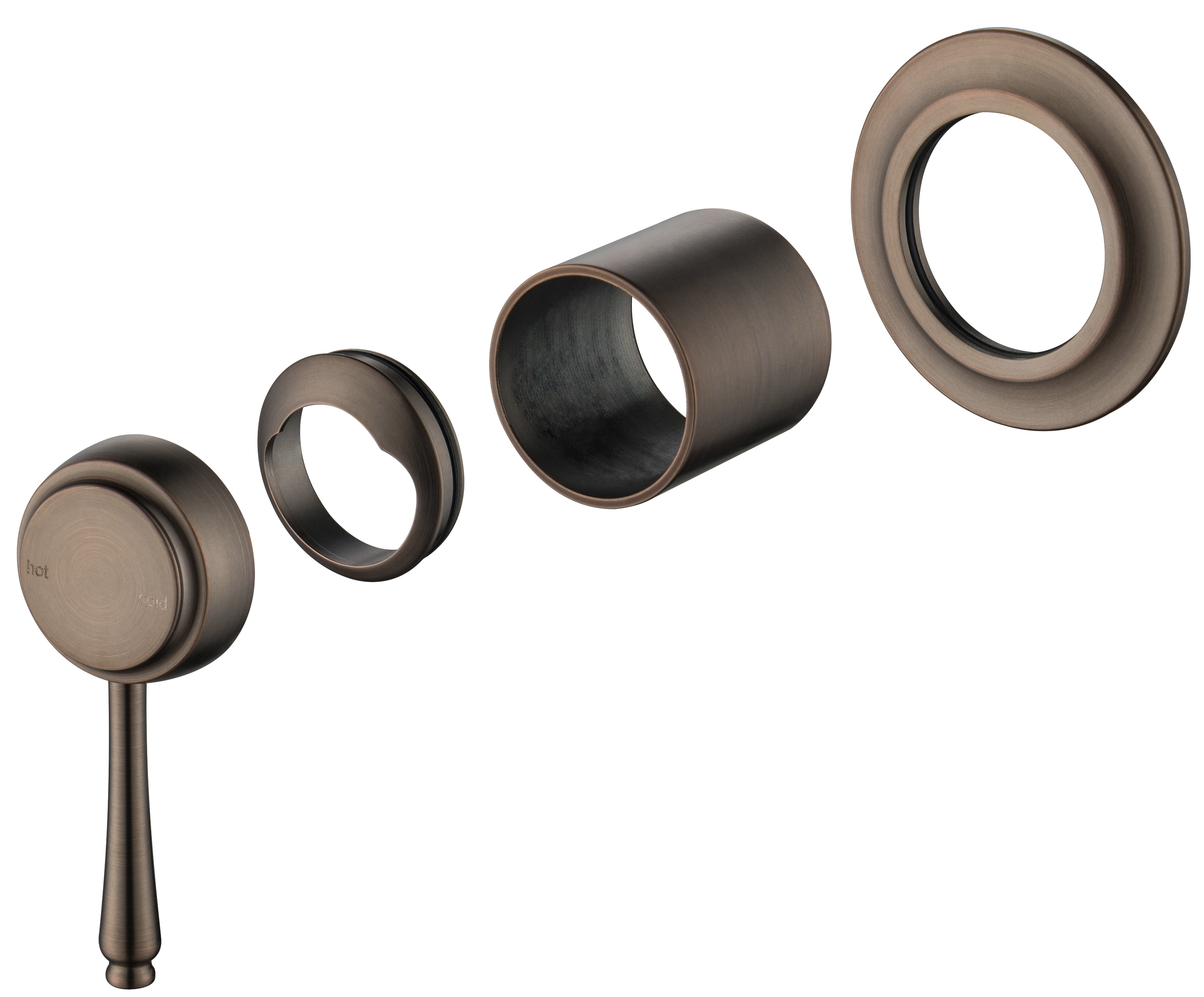 Mica Heritage Shower Mixer - TRIM KIT ONLY