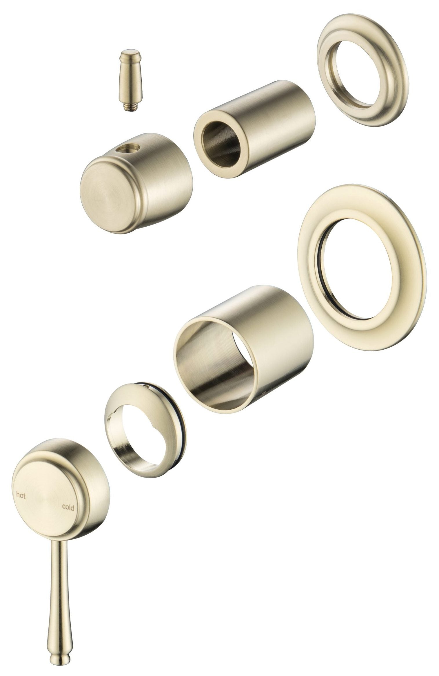 Mica Heritage Shower Mixer Diverter - TRIM KIT ONLY