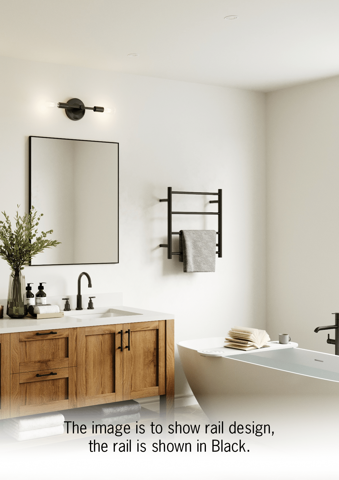 Thermorail Straight/Round 12Volt 550x550x122mm 65Watts 4 Bars