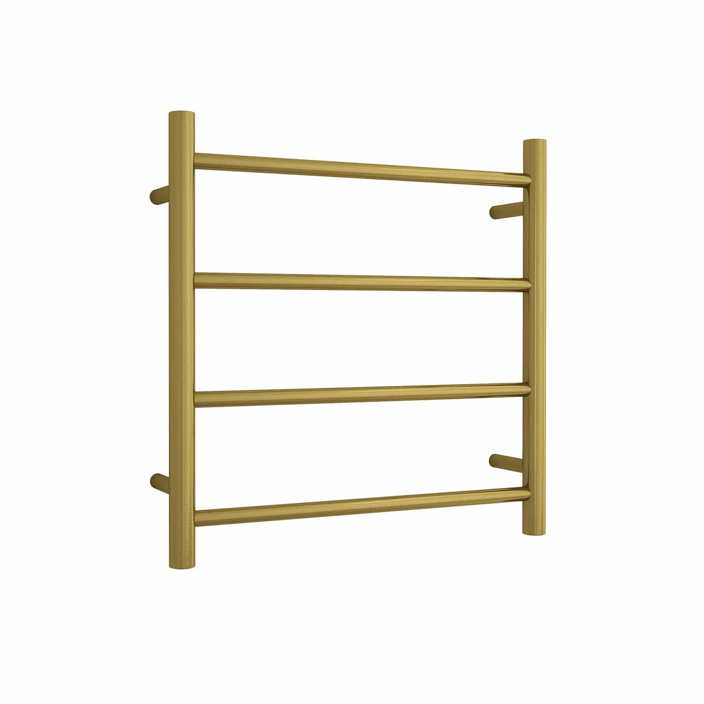 Thermorail Straight/Round 550X550X122Mm 41Watts 4 Bars - Brushed Gold