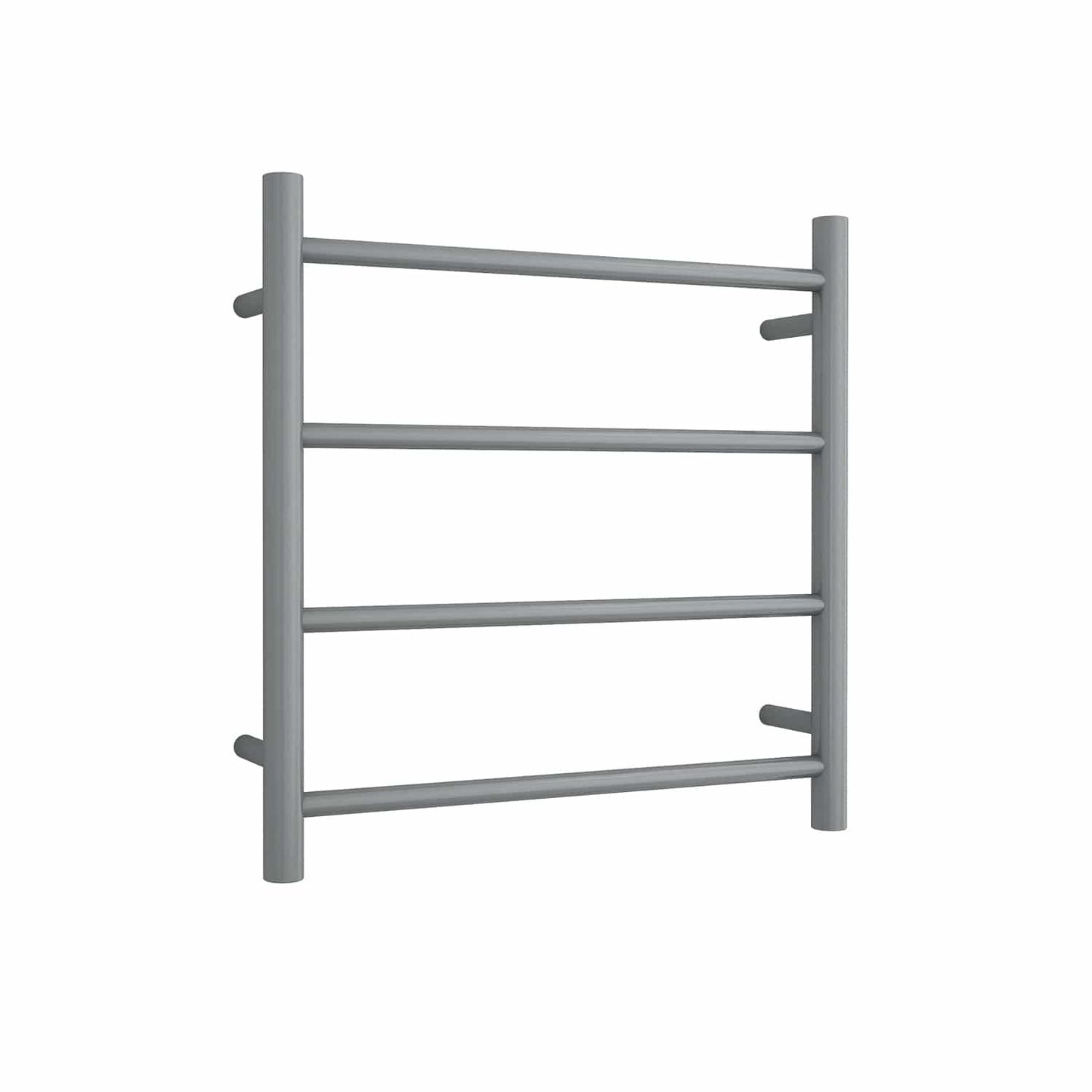 Thermorail Straight/Round 550X550X122Mm 41Watts 4 Bars - Gun Metal