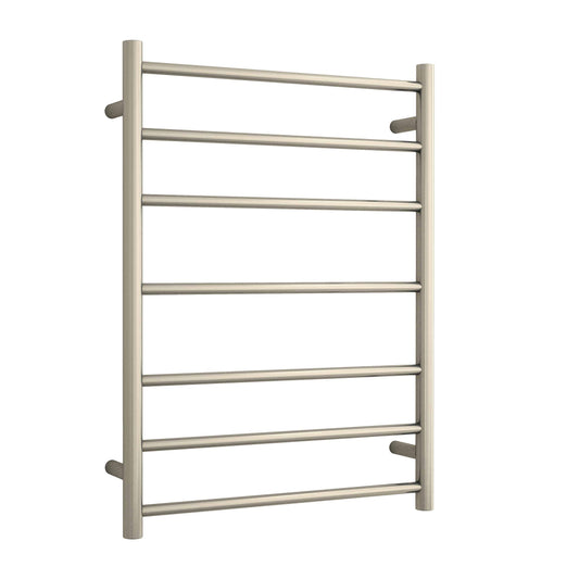 Thermorail Straight/Round 600X800X122Mm 80Watts 7 Bars - Brushed Nickel