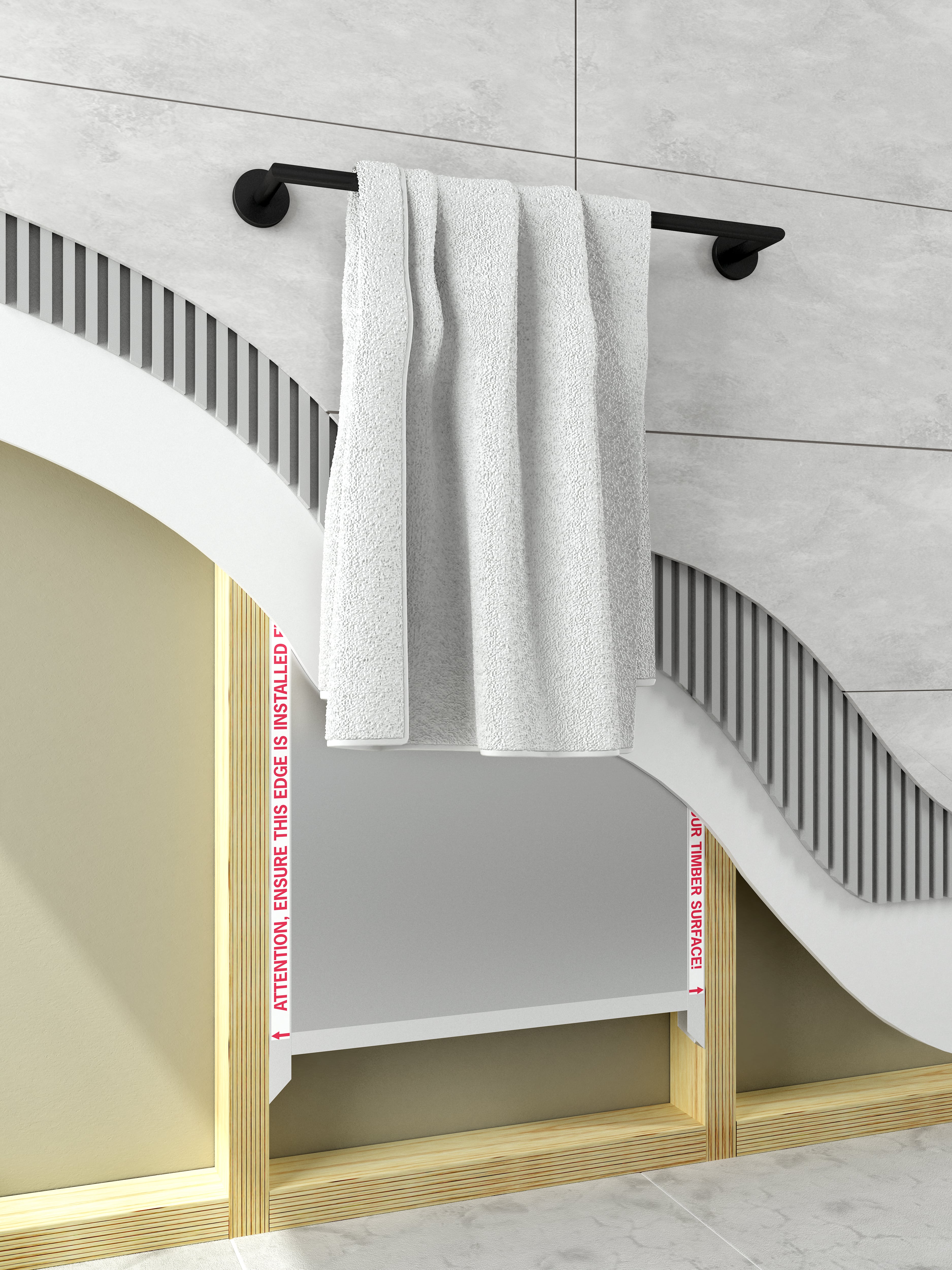 Thermorad Heated Wall Panel - 405x1150mm 160W