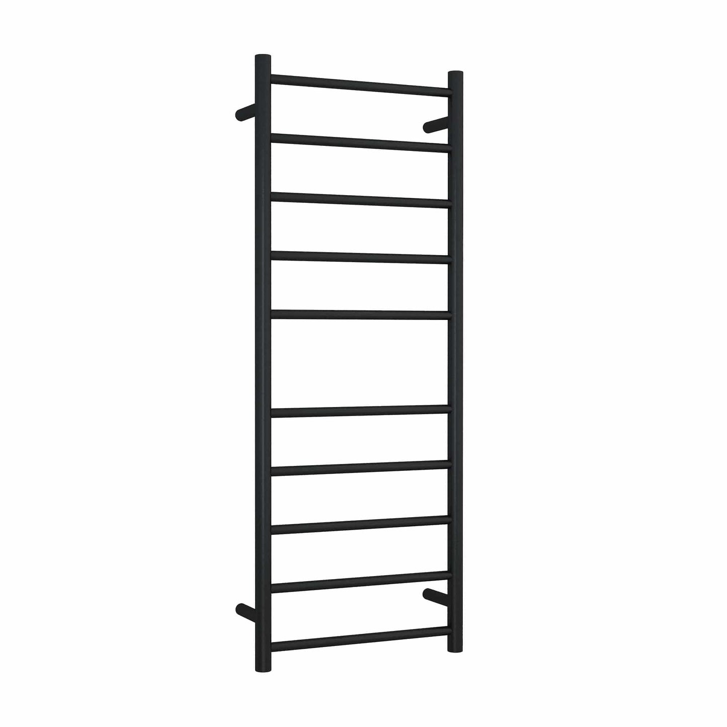 Thermorail Straight/Round 450X1200X122Mm 110Watts 10 Bars - Matt Black