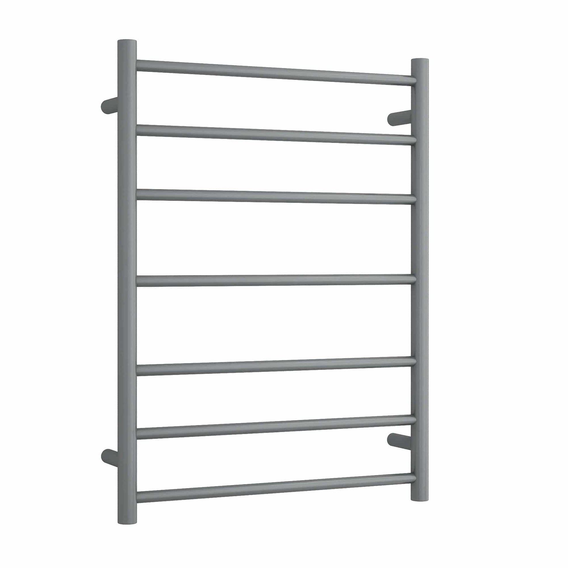 Thermorail Straight/Round 600X800X122Mm 80Watts 7 Bars - Gun Metal