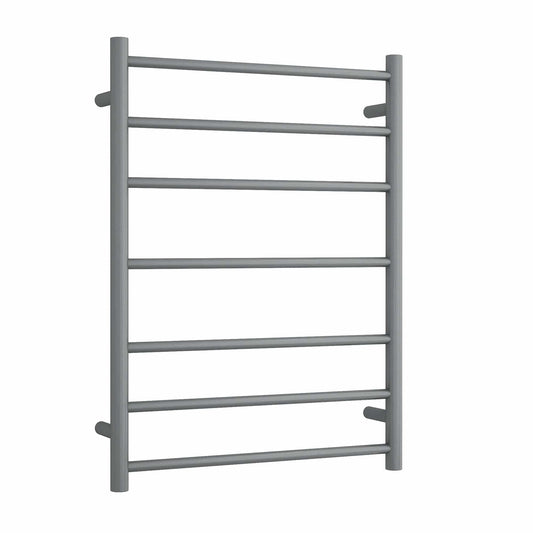 Thermorail Straight/Round 600X800X122Mm 80Watts 7 Bars - Gun Metal