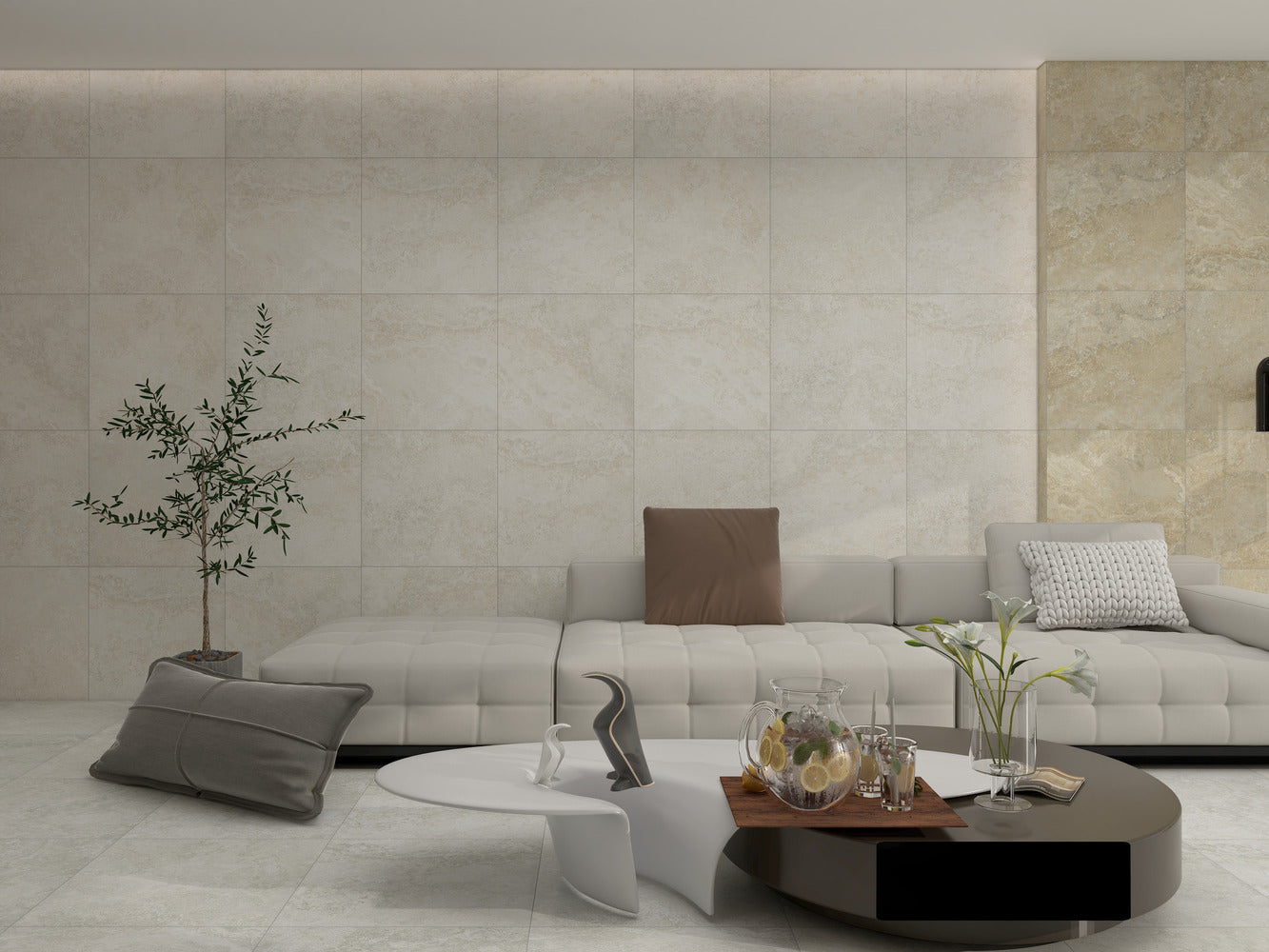 TRAVERTINE CROSS CLASSICO