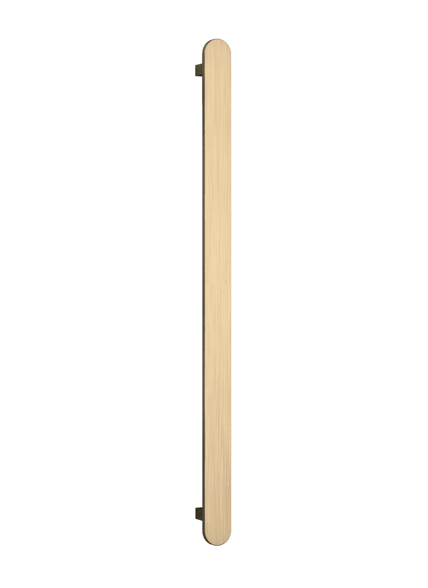 Thermorail Flat/Pill 12Volt Vertical Bar 900X50X50Mm 20Watts - Brushed Brass