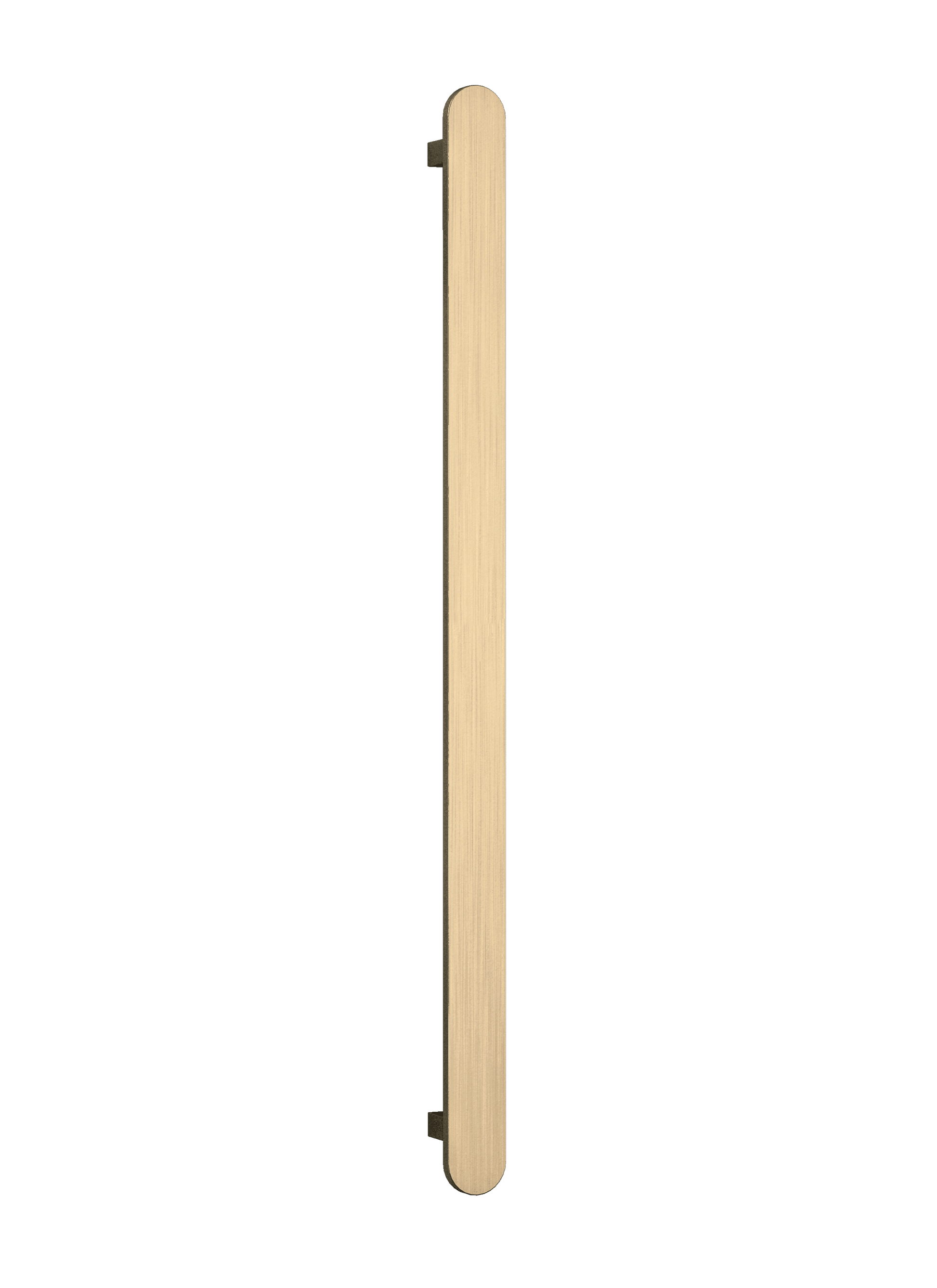 Thermorail Flat/Pill 12Volt Vertical Bar 900X50X50Mm 20Watts - Brushed Brass
