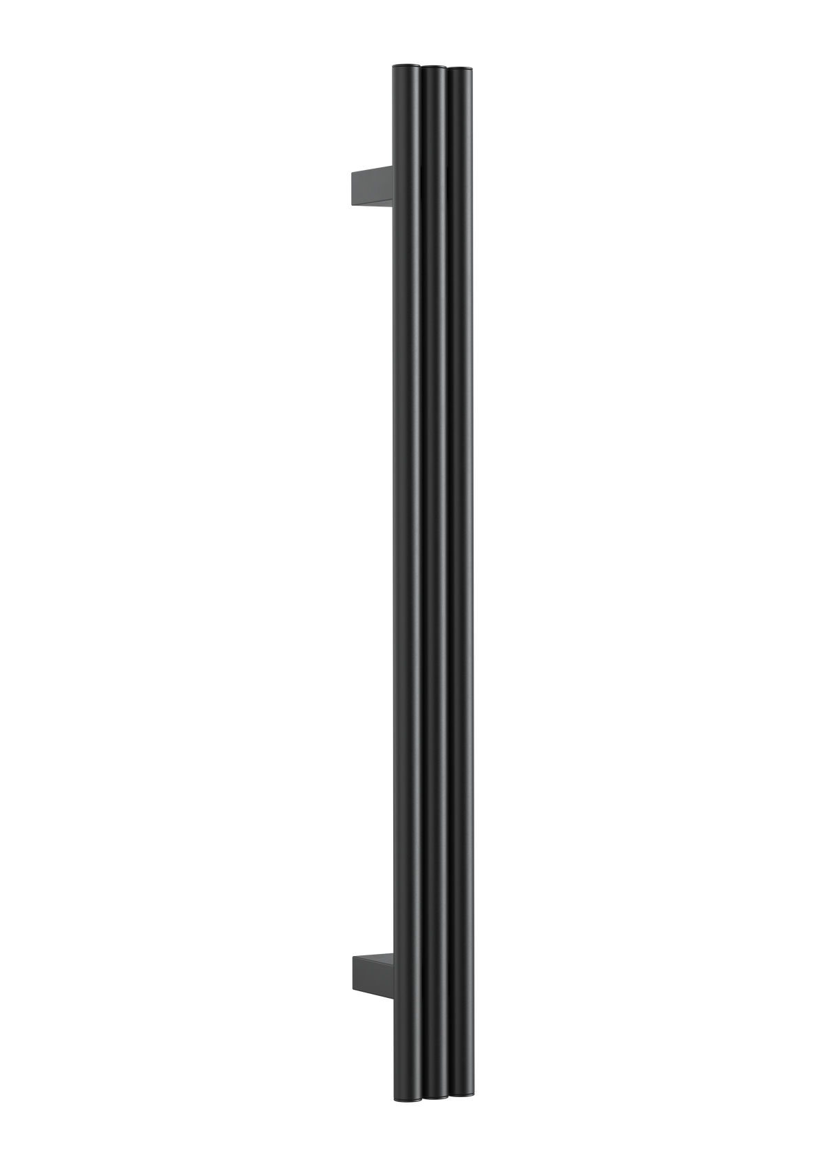 Thermorail Round/Triple Tube 12Volt Vertical Bar 900X75X100Mm 39Watts - Matt Black
