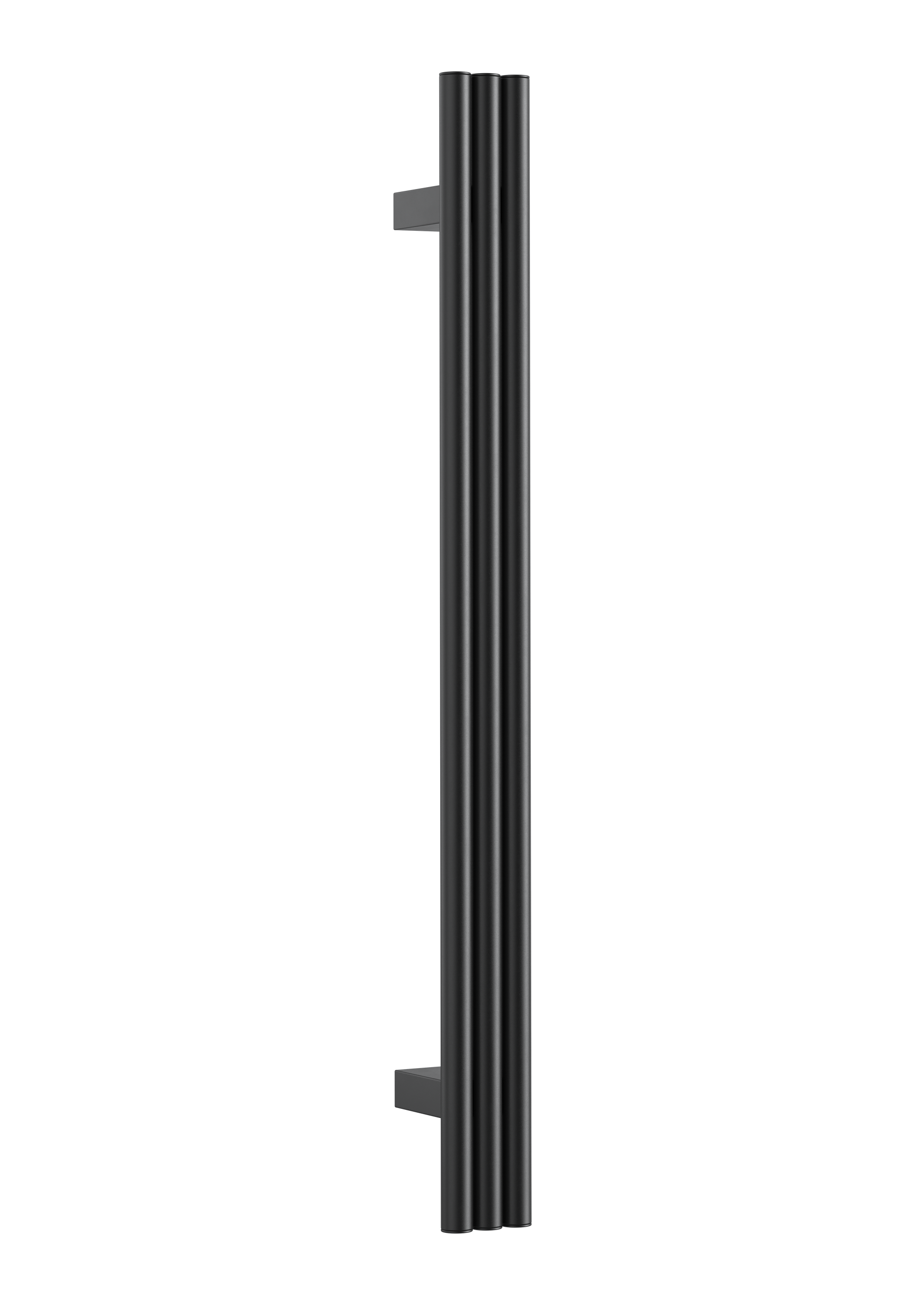 Thermorail Round/Triple Tube 12Volt Vertical Bar 900X75X100Mm 39Watts - Matt Black