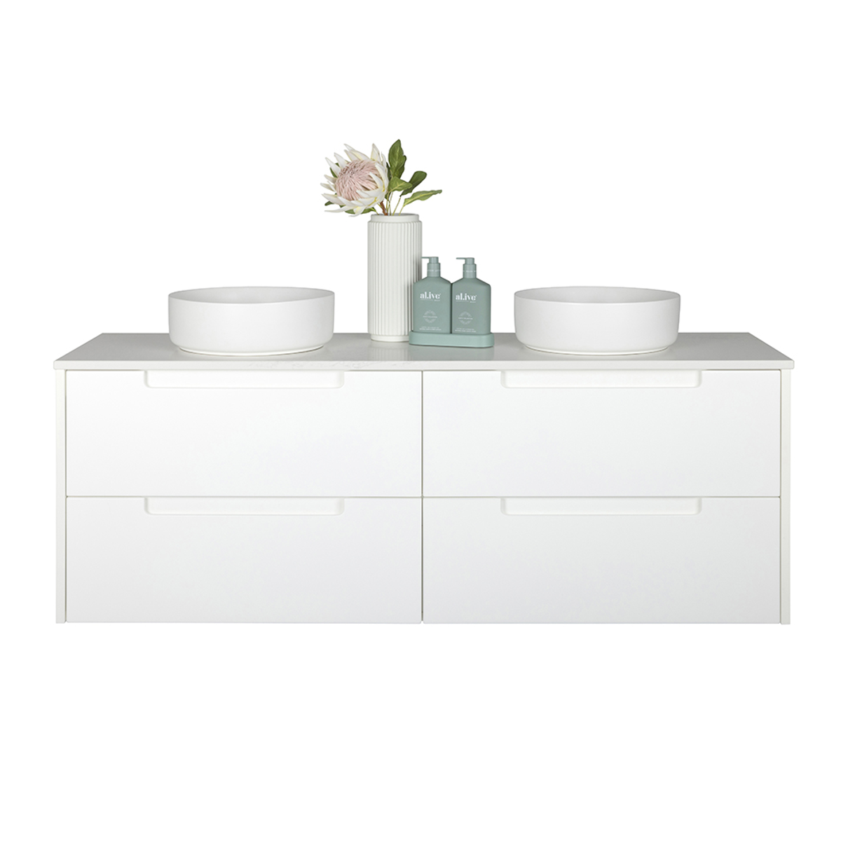 Verona Matte White - 1800