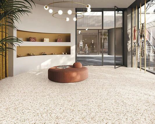 VERO TERRAZZO CARAMEL L/CHIPS