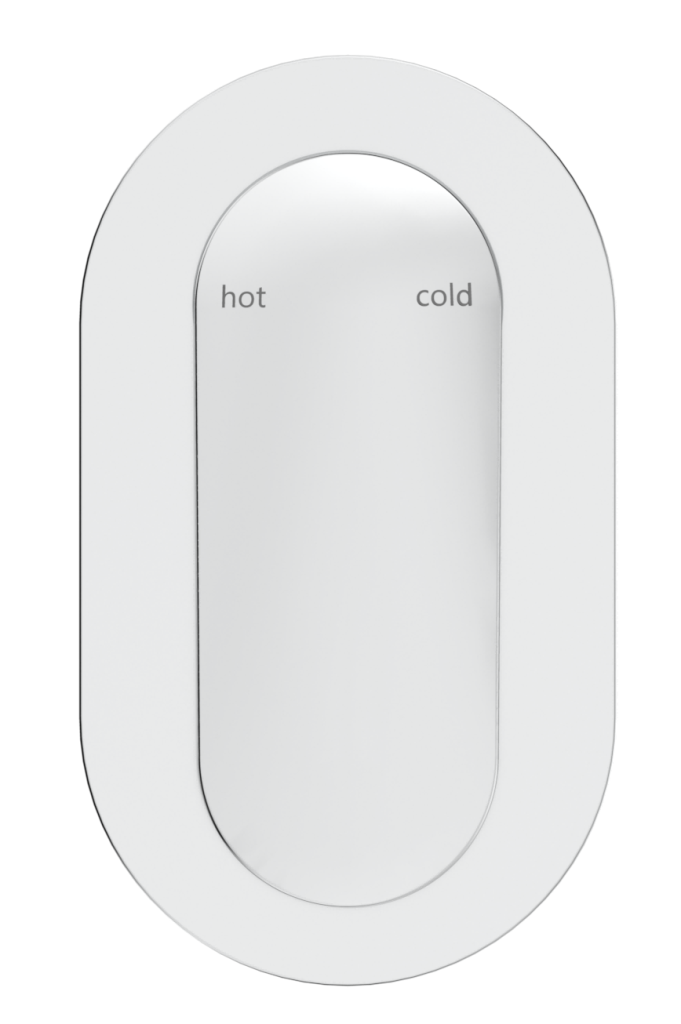 Lantra Shower Mixer - Oval Plate - TRIM KIT ONLY