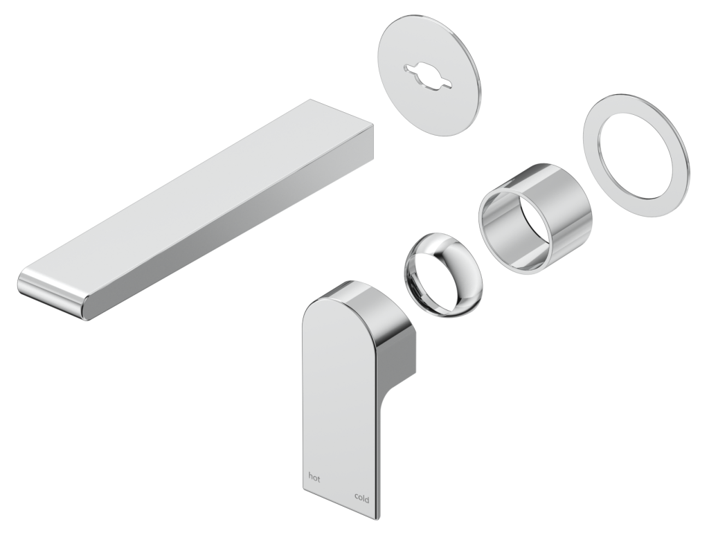 Eleniko Wall-Spout Combo - 2P - TRIM KIT ONLY