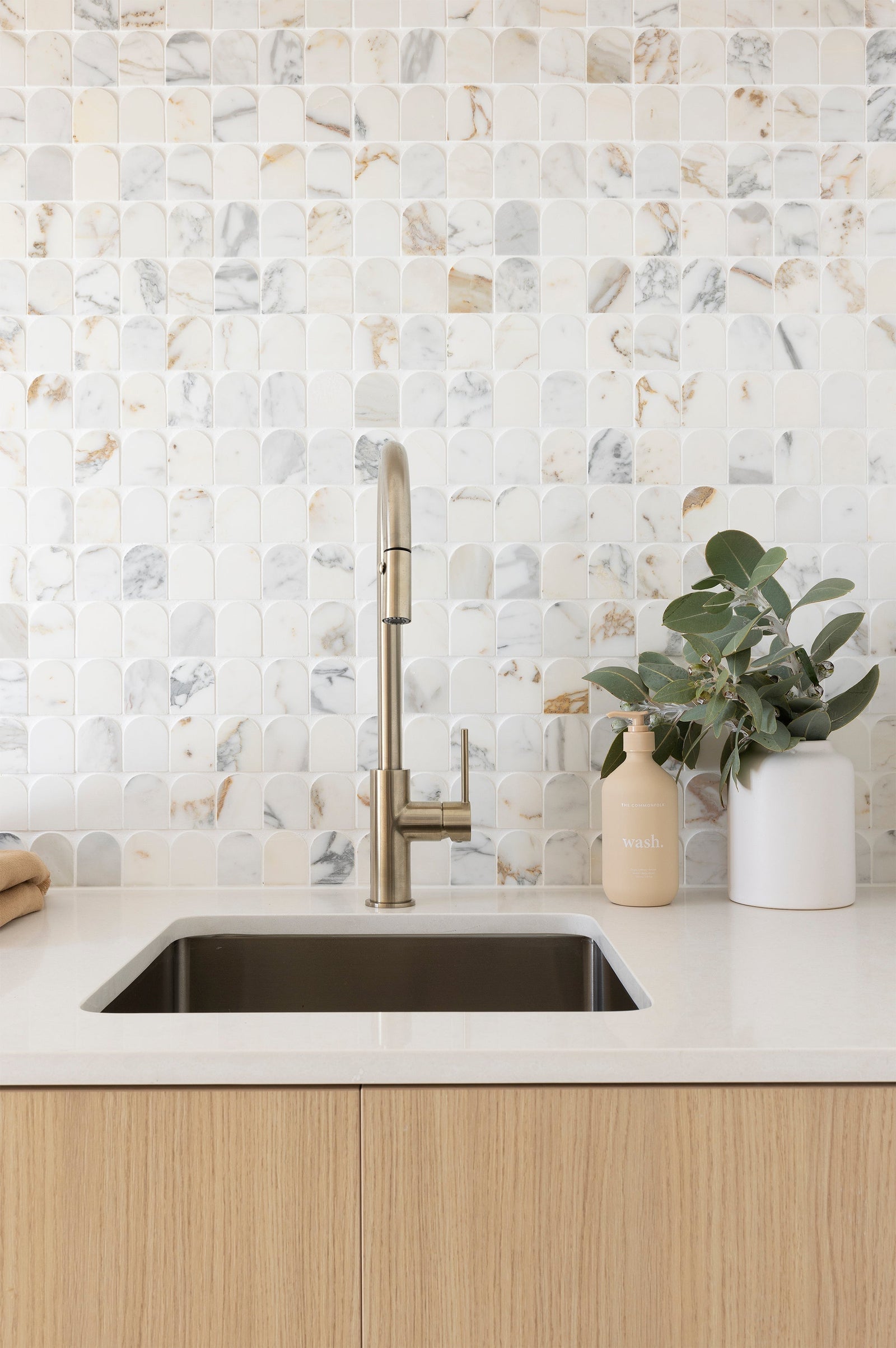 Round Colour Sample Disc - Brushed Nickel