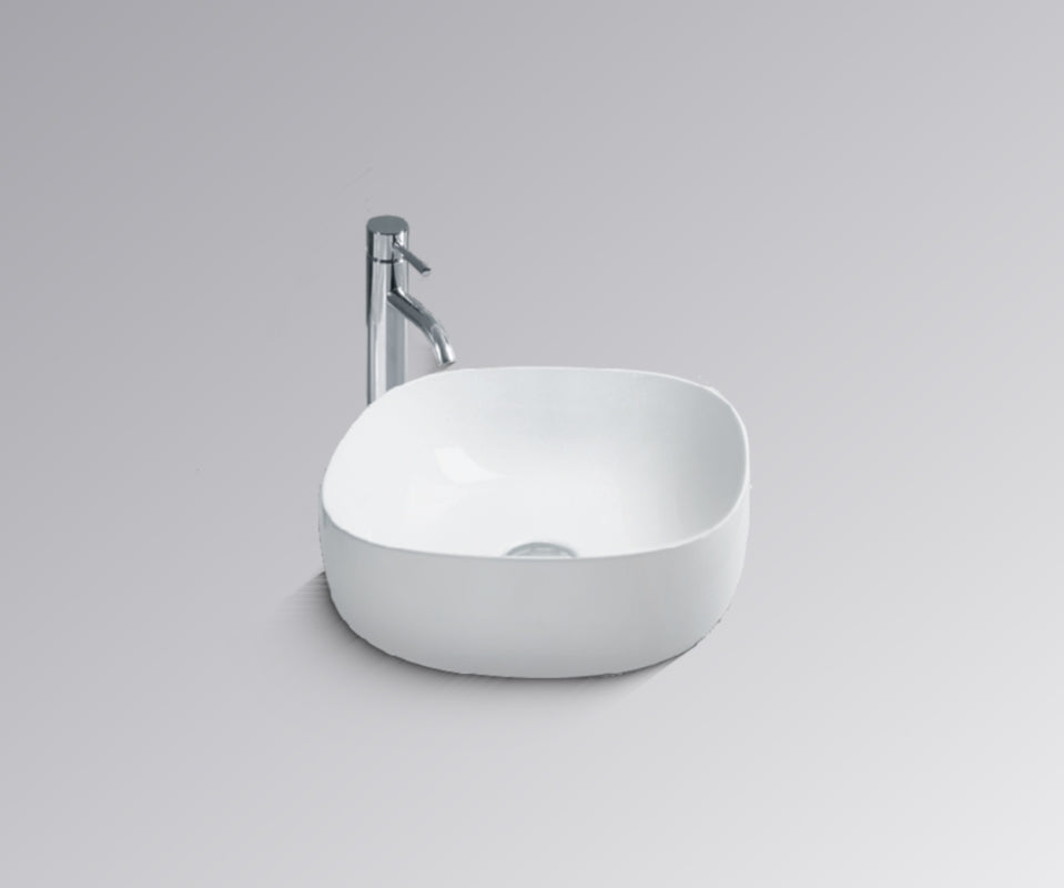 PALA Soft Square Above Counter Basin 400mm