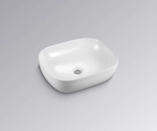 PALA Soft Rectangular Above Counter Basin 490mm