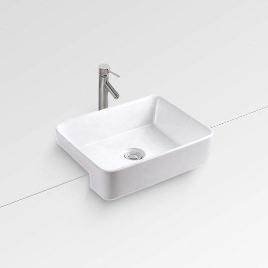 NIRVANA Semi Recessed Basin 480mm