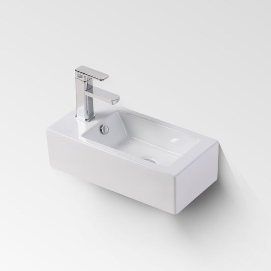 NAUTICA Wall Handwash Basin RH Bowl 1TH 500mm