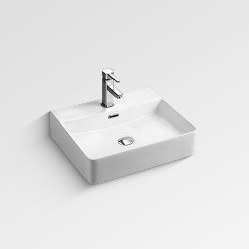 MARLO Rectangular Above Counter/Wall Hung Basin 520mm