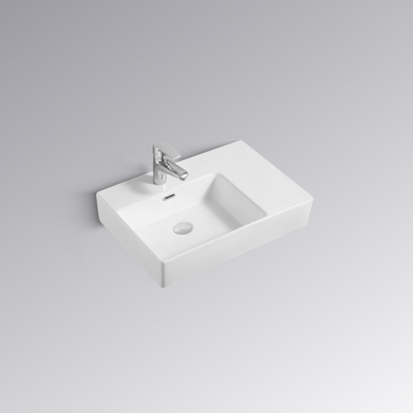 HESTON Asymetric Wall Basin 600mm