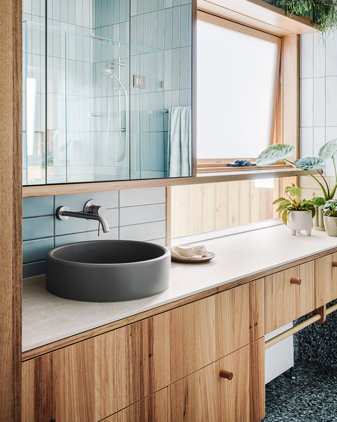 Bowl Basin - Mid Tone Grey