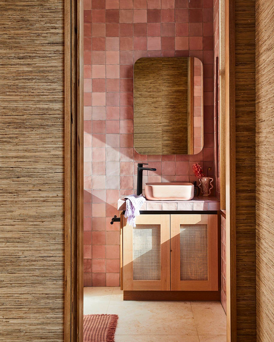 Cube Basin - Blush Pink
