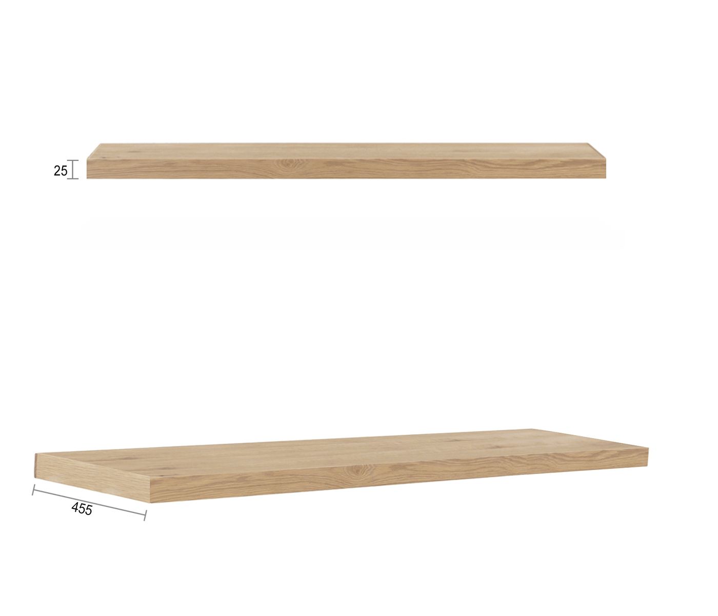 Leg Byron 900X450 Natural Oak