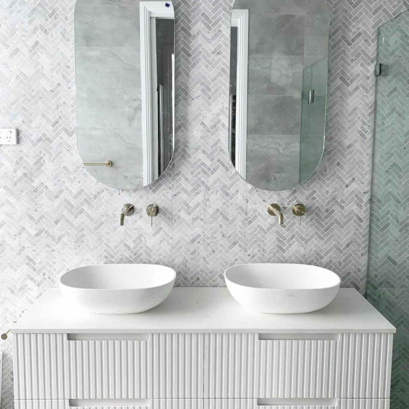 Noosa 1500mm Satin White Wall Hung Cabinet Only