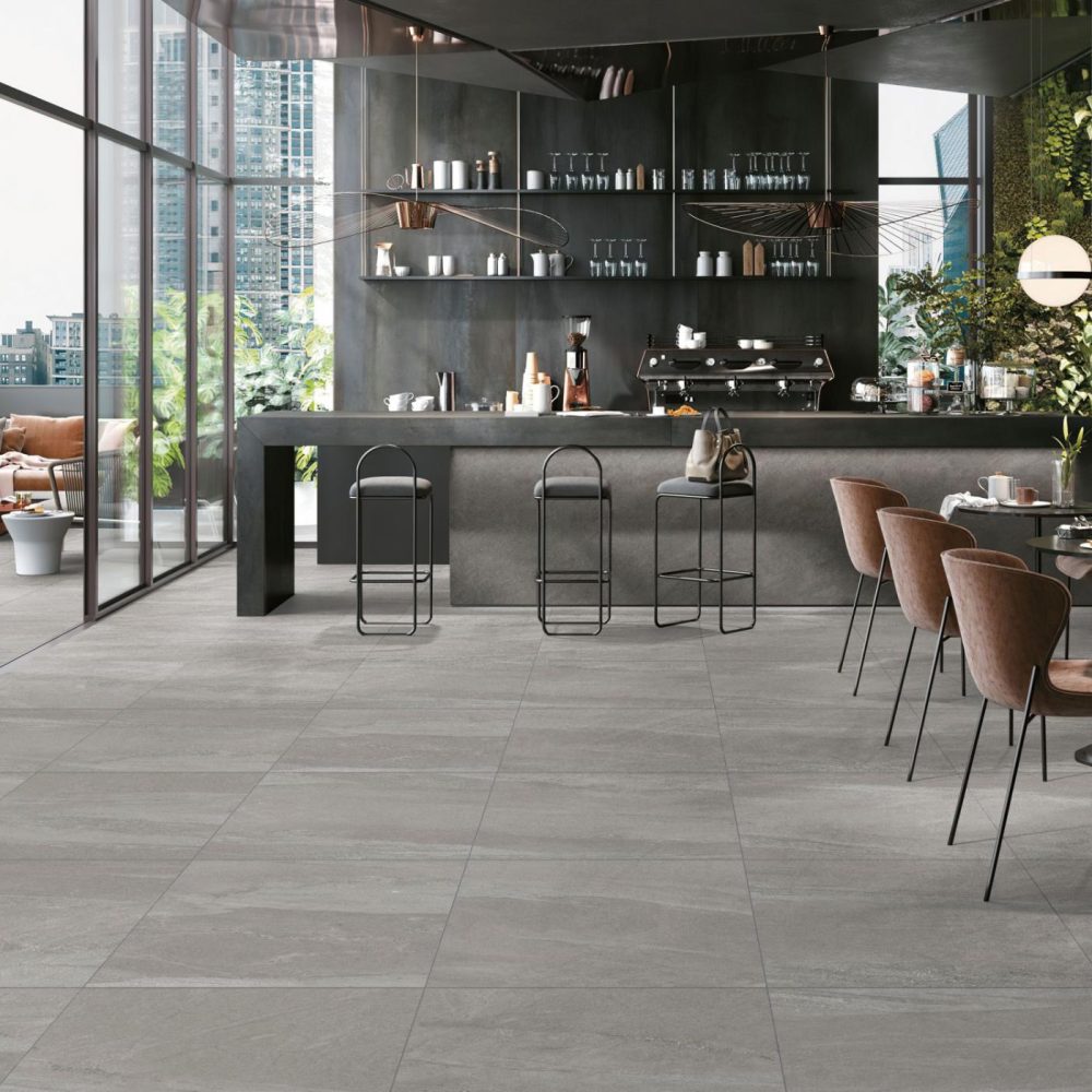 SANDSTONE BLACK MATT 600X600