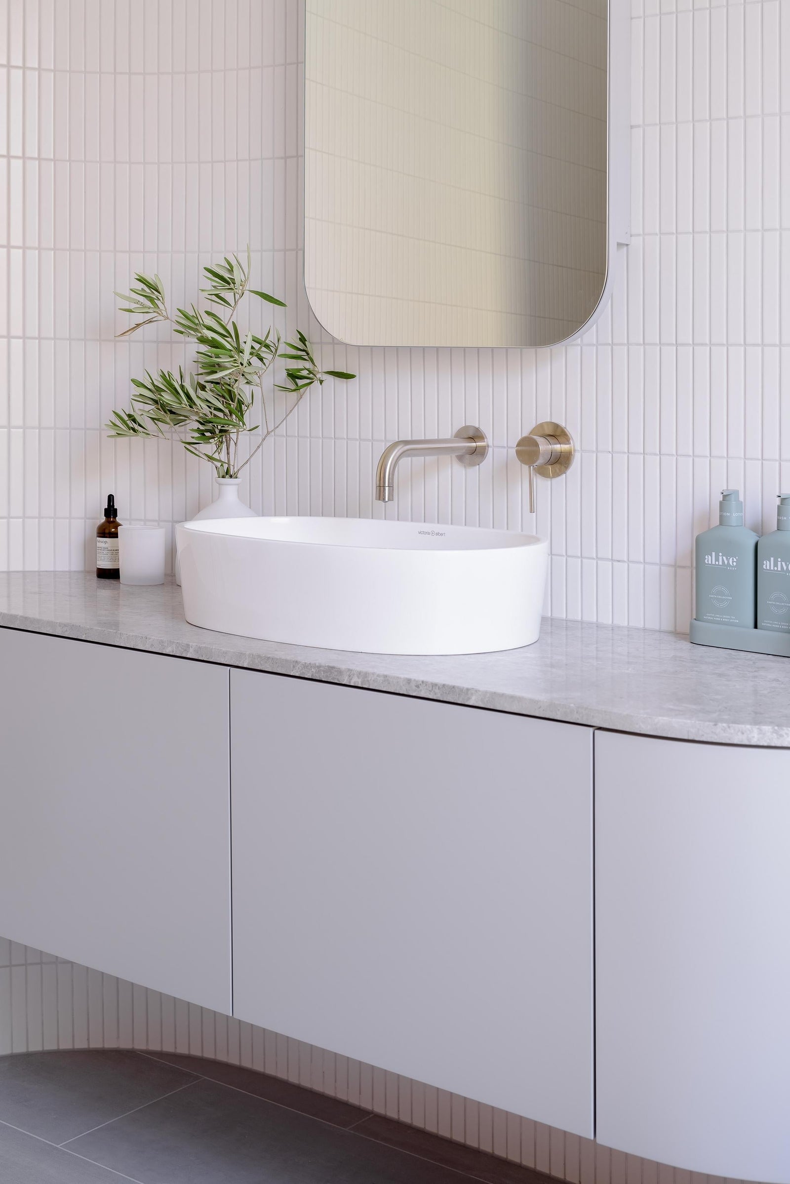 Round Wall Mixer Trim Kit (In-wall Body Not Included) - PVD Brushed Nickel