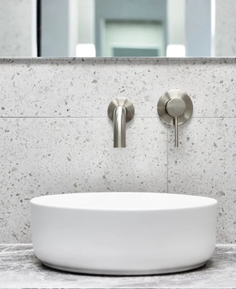 Round Shower Rose 300mm - PVD Brushed Nickel